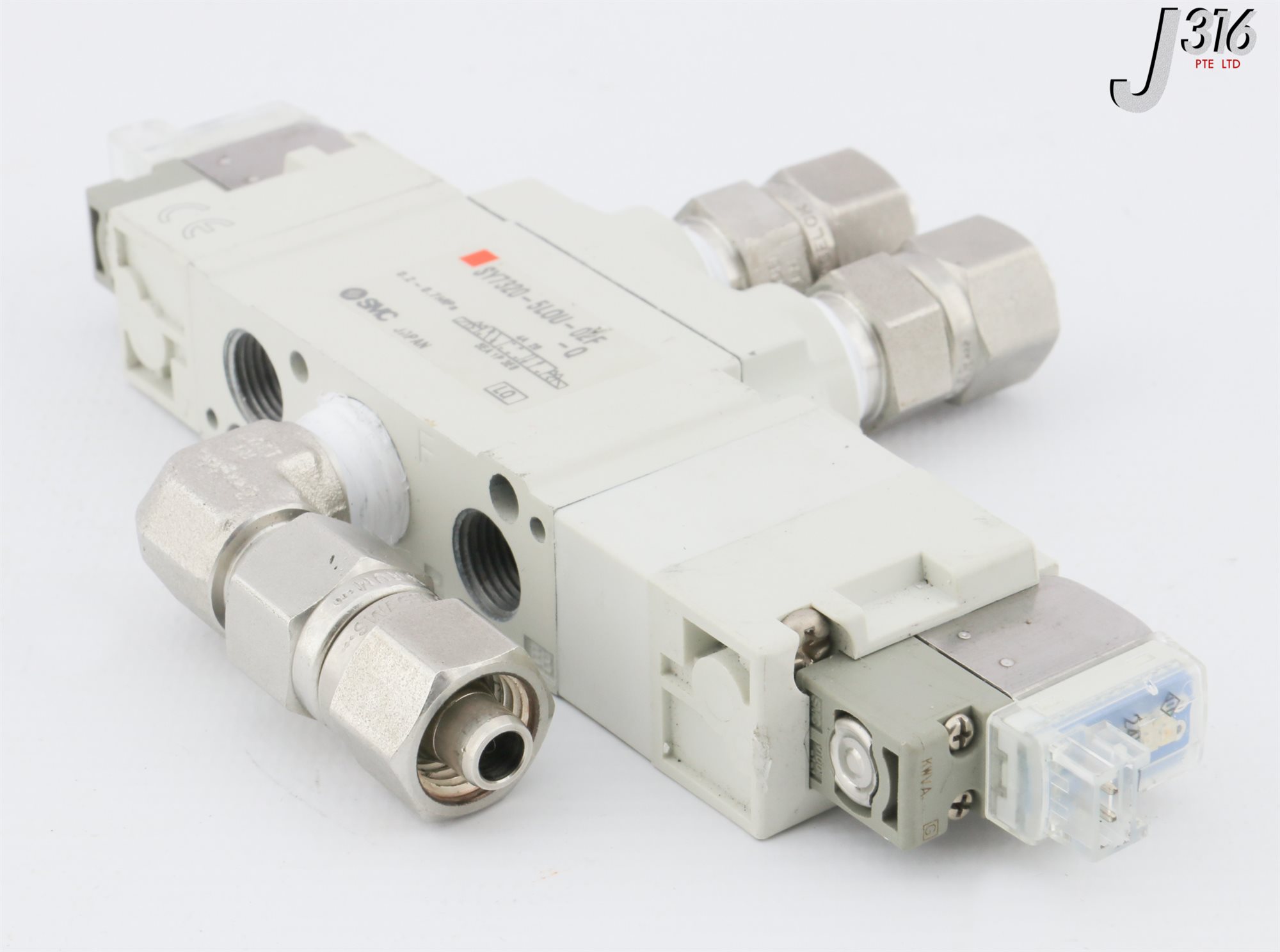28659 SMC VALVE, SY7000, RUBBER SEAL, 0.2 - 0.7 MPA SY7320-5LOU